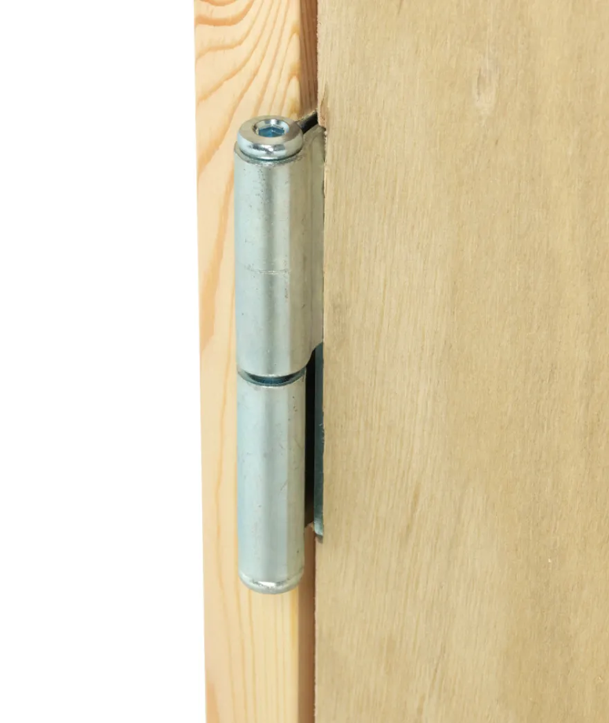 Udhusdør m/rude venstrehængt 94,8 x 205 cm