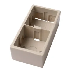 Underlag t/afbryder grå 2-modul - Elworks