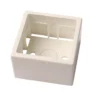 Underlag t/afbryder hvid 1-modul - Elworks