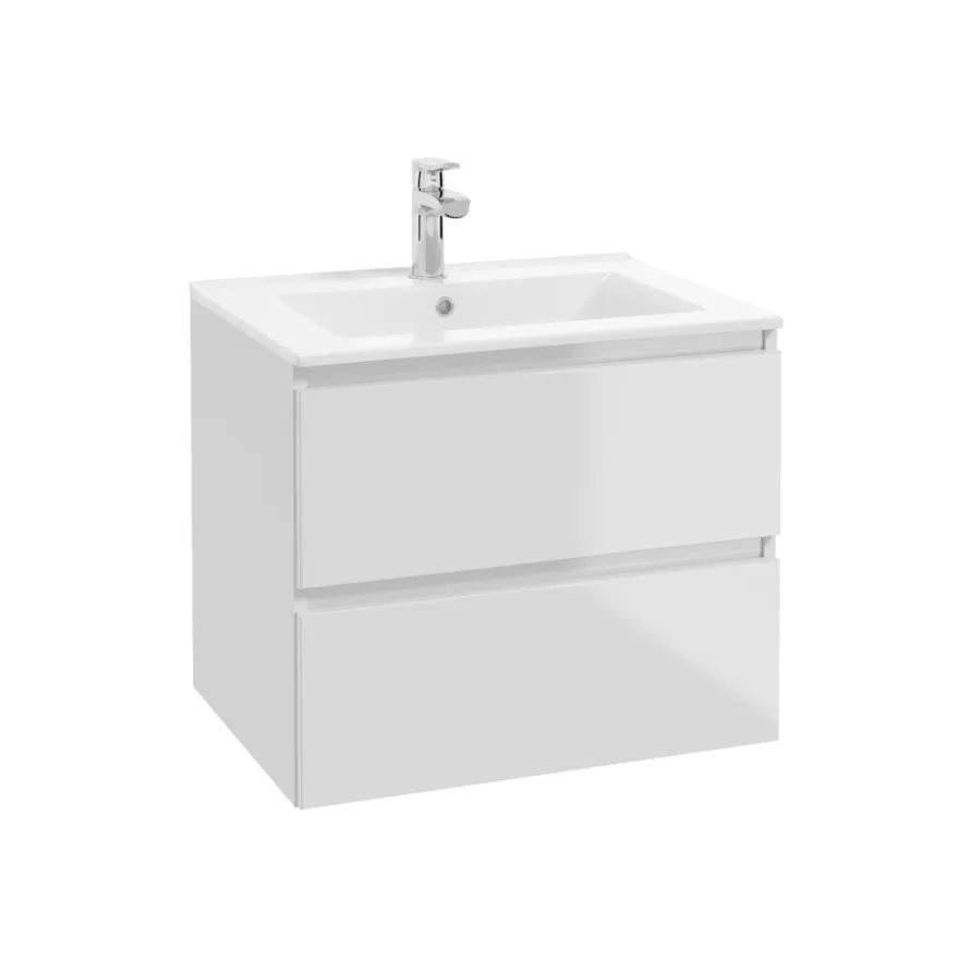 Underskab Deluxe 60 cm blank hvid - REN