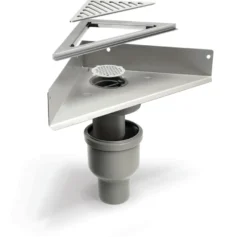 Unidrain ClassicLine sampak hjørne