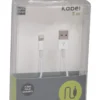 USB-A til lightning kabel - 3 meter