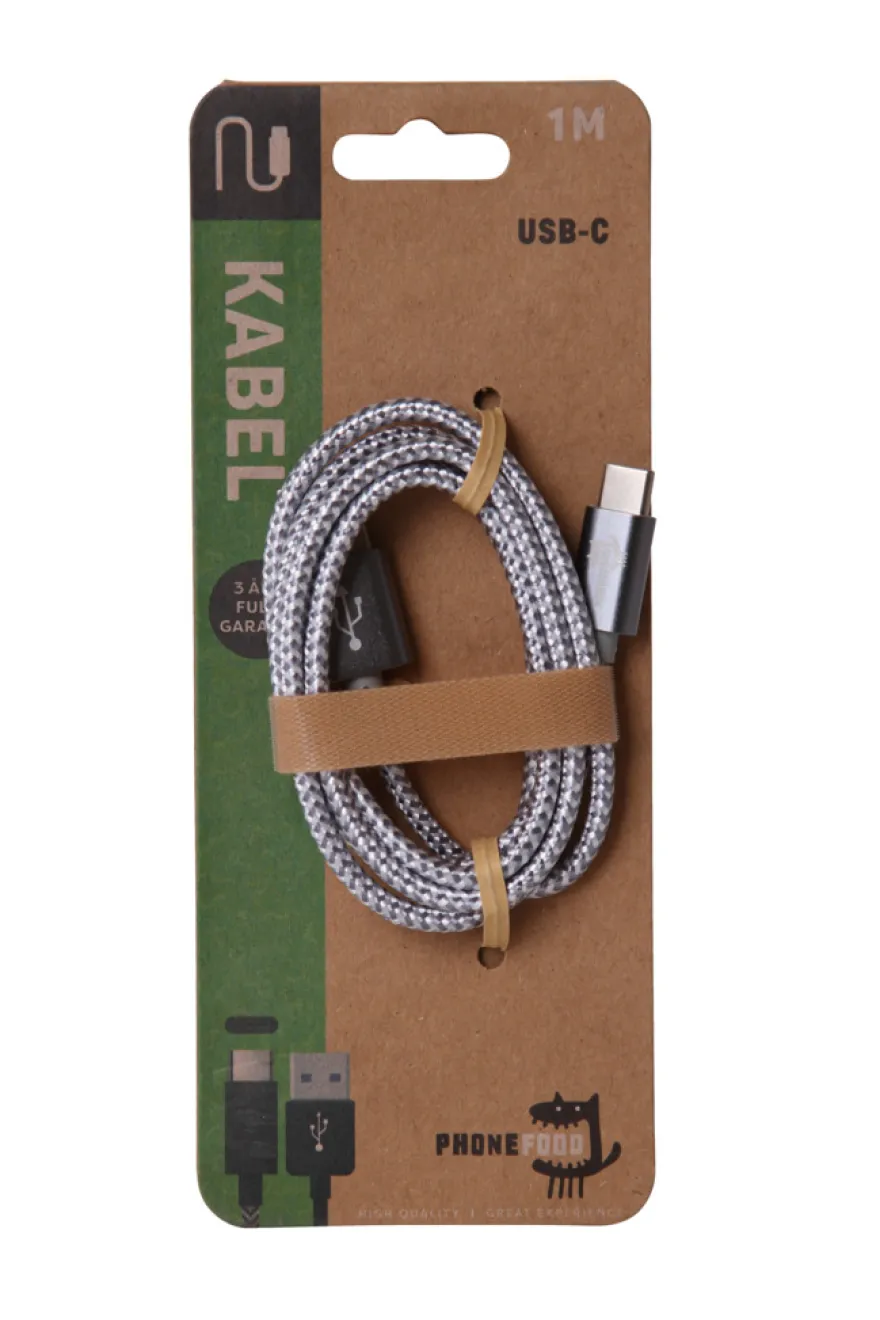 USB-C til lightning kabel 1 meter