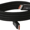 USB-C til USB-C magnetisk kabel 1 meter sort