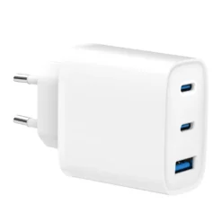 USB/USB-C oplader 3 udtag 65 W - Elworks