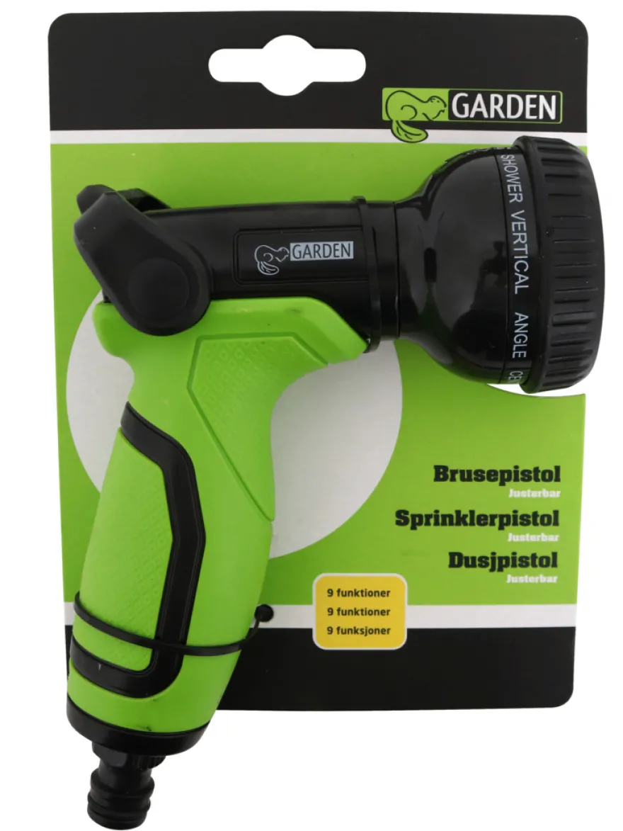 Vandingspistol med 9 sprayfunktioner - Garden®