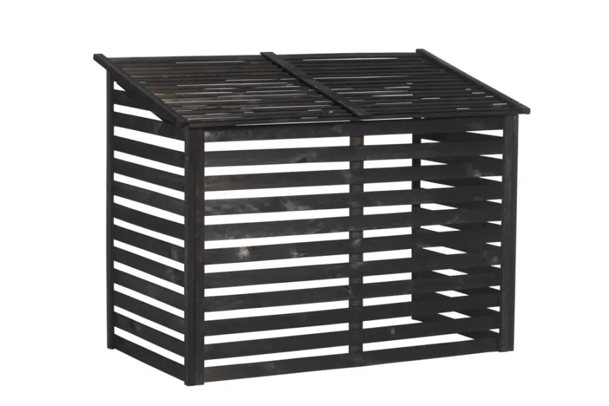 Varmepumpeskjuler sortgrundet fyr - Superroof