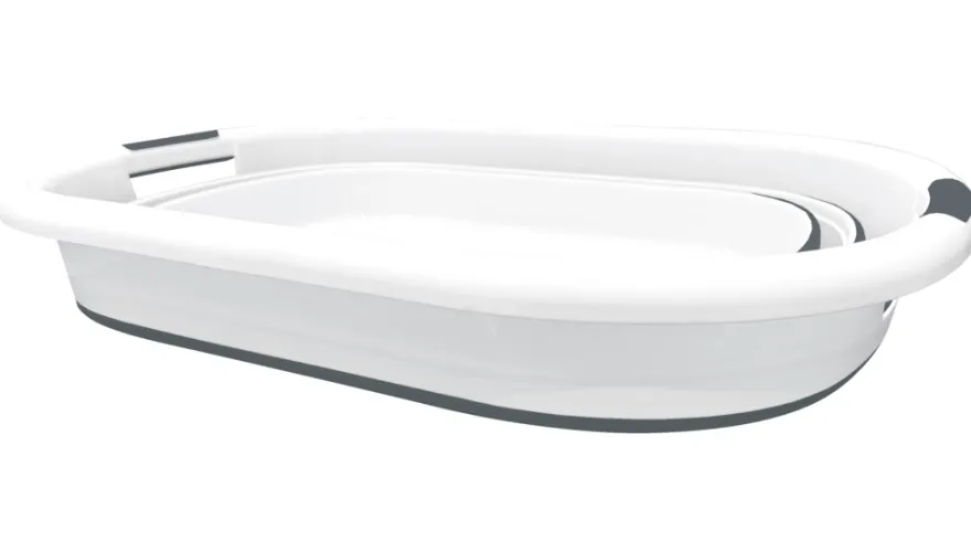 Vasketøjskurv foldbar 40 liter - Sunlife®
