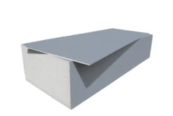 Vådrumsgipsplade 13 mm, 90 x 250 cm
