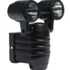 Væglampe 2x5 W LED med sensor sort - Garden®