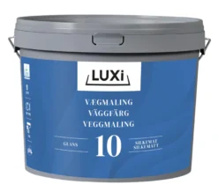 Vægmaling 10 hvid 9 liter - LUXI®