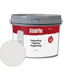 Vægmaling 10 modehvid 9 liter - Stabile®