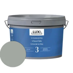 Vægmaling 3 mørk mos 2,25 liter - LUXI®