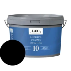 Vægmaling 10 sort 2,25 liter - LUXI®