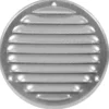 Vægrist med net Ø165 mm - galvaniseret