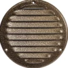 Vægrist med net Ø165 mm - metal antik