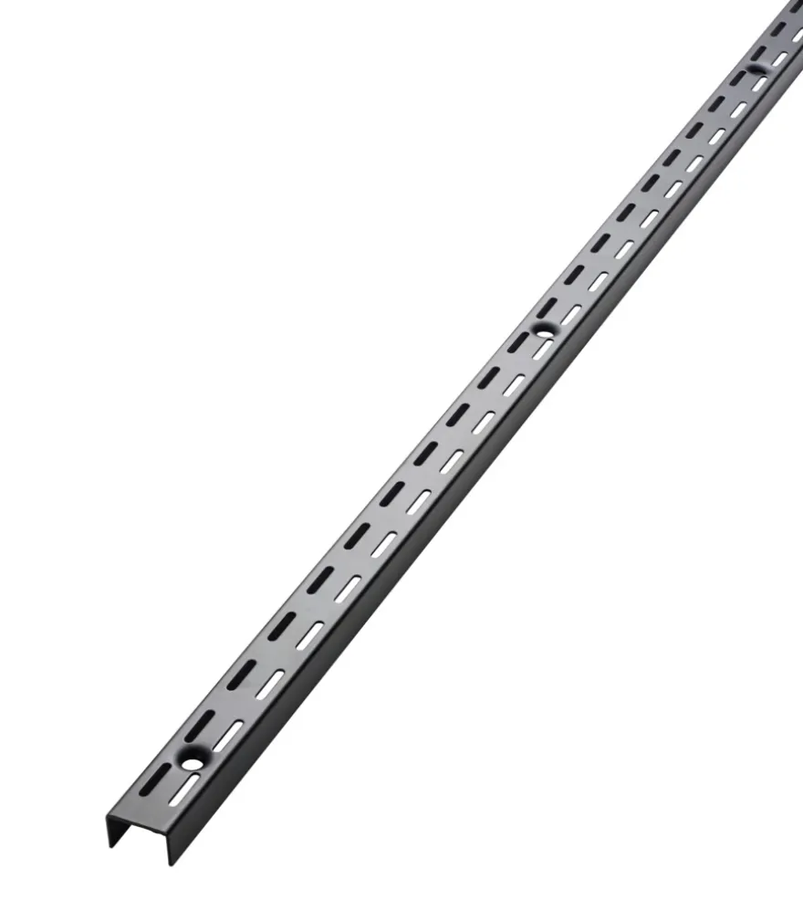 Vægvange t/Rack system 100 cm sort