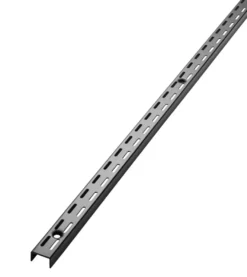 Vægvange t/Rack system 198 cm sort