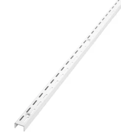 Vægvange t/Rack system 198 cm hvid
