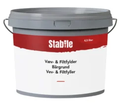 Væv- & filtfylder hvid 4,5 liter - Stabile®