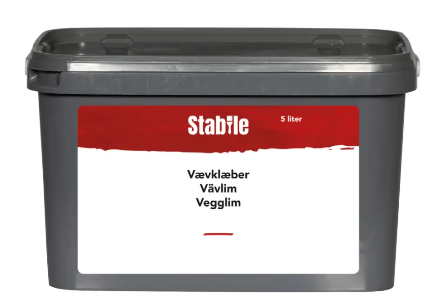 Vævklæber hvid 5 liter - Stabile®
