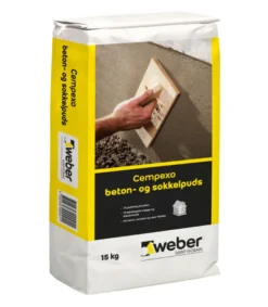 Weber Cempexo Beton- og sokkelpuds 15 kg