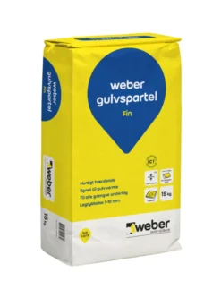 Weber gulvspartel fin 15 kg