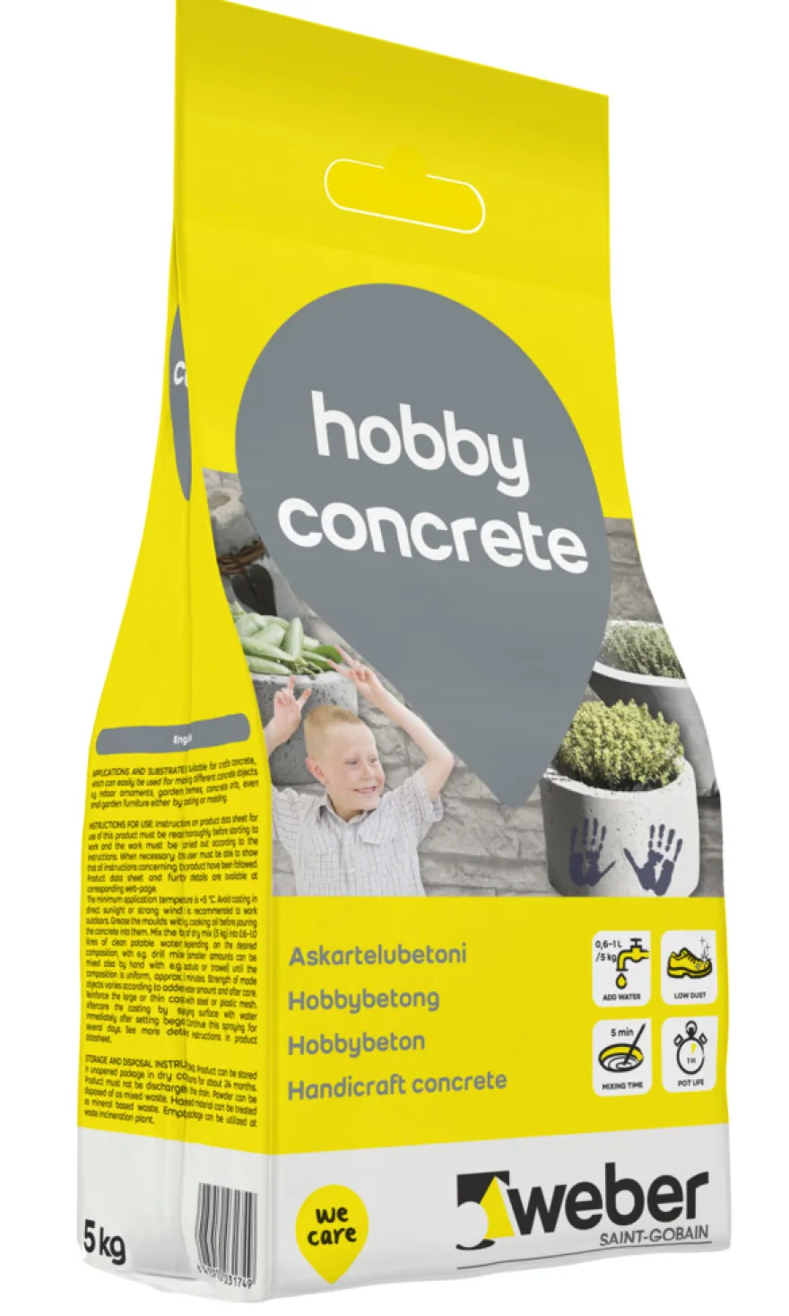 Weber Hobby concrete - 5 kg