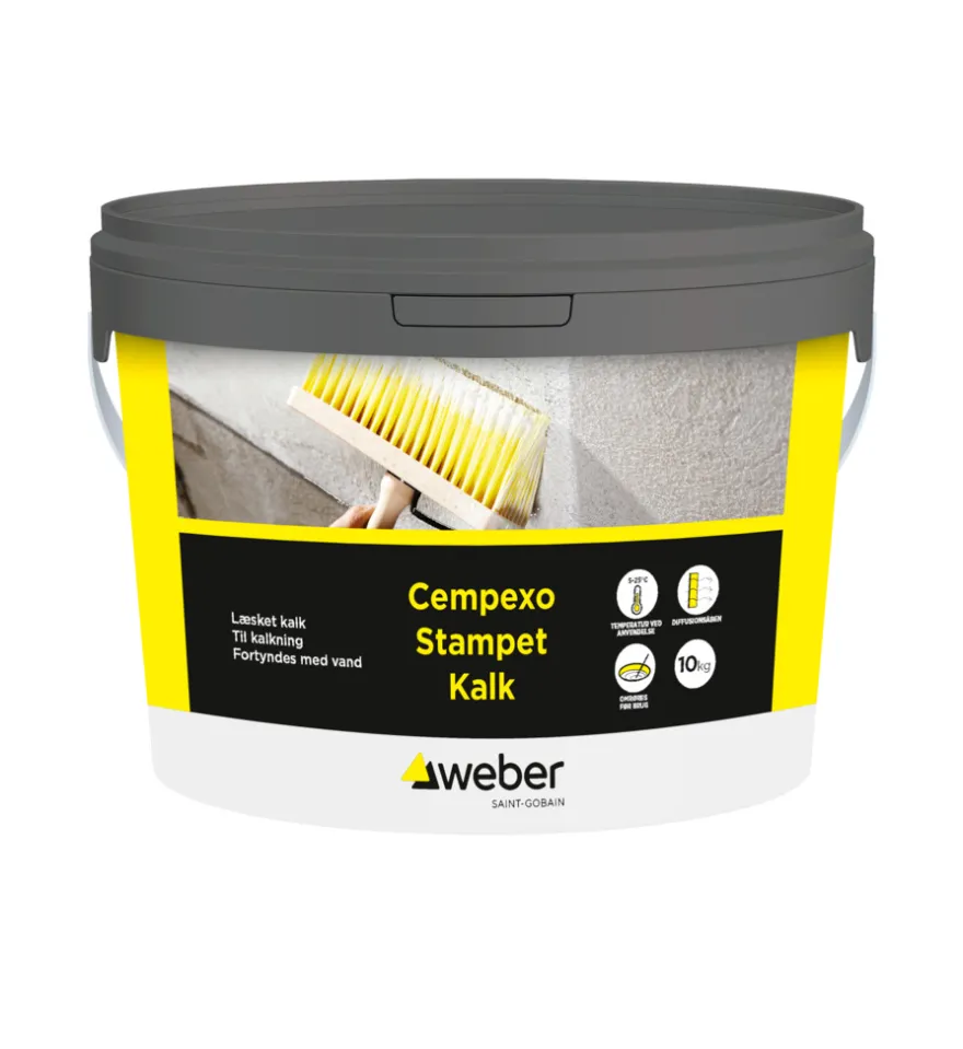 Weber stampet kalk - 10 kg