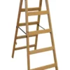 Wienerstige i træ 5 trin 142 cm - Silkeborg Stigefabrik