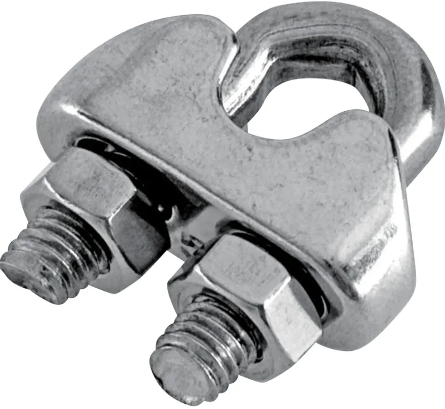 Wireklamme 5 mm 2 stk.