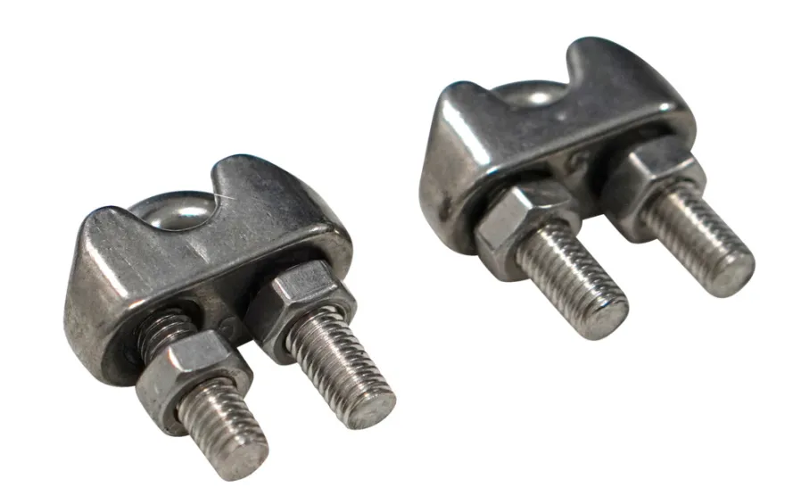 Wireklamme 5 mm 2 stk.
