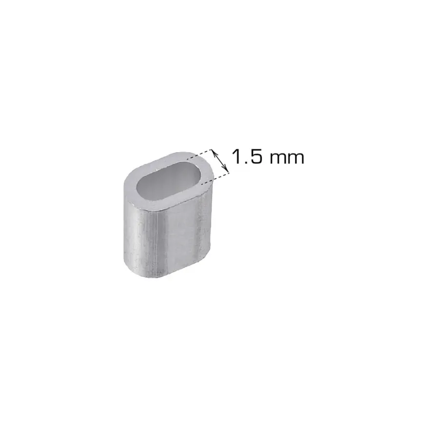 Wirelås 1,5 mm 5 stk.