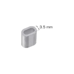 Wirelås 3,5 mm 5 stk.
