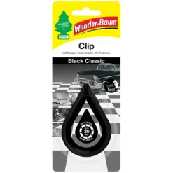 Wunder-Baum clip luftfrisker – Black Classic